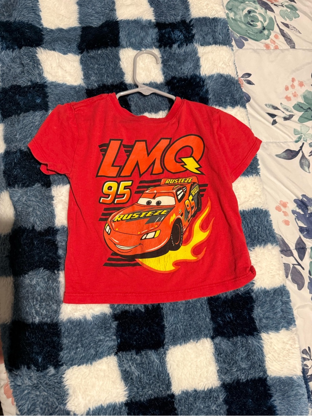 Disney Red Lightning McQueen Graphic Tee